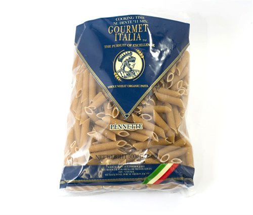 Pasta - Gourmet Italia - Organic Whole Wheat  Pennette 